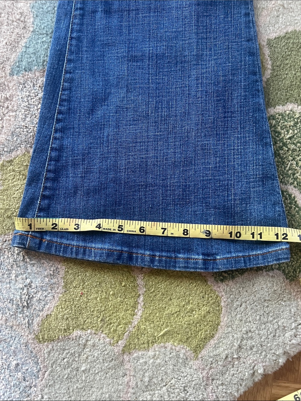 Guess Women's Dark Blue Flare Jeans - Picture 9 of 9